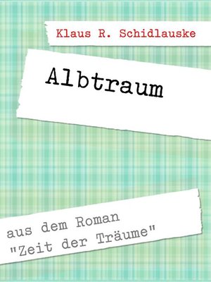 cover image of Albtraum